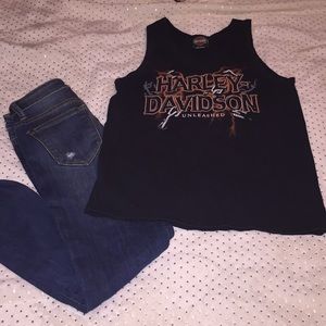 🕶Harley Davidson tank top
